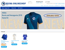 Tablet Screenshot of bosna-onlineshop.com
